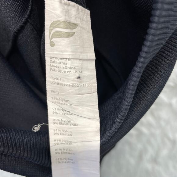 Fabletics Black Leggings Detail on Ankles Size Small - Picture 6 of 11